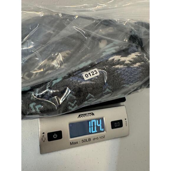 American Rag Shirt Mens Large Blue Cave LS Woven Gauzy Southwestern Aztec - Picture 11 of 11